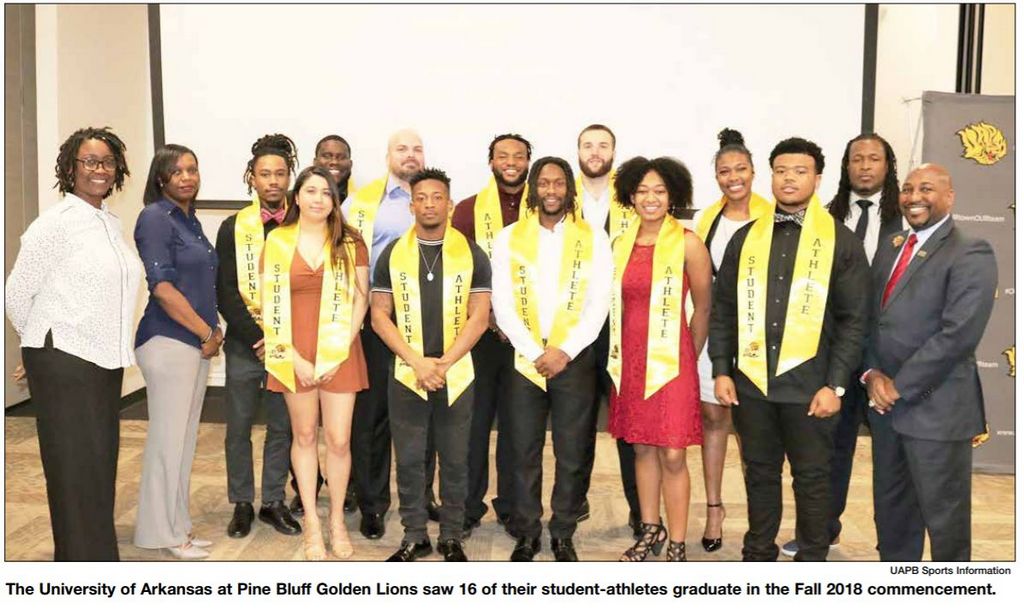 16 UAPB student-athletes graduate in Fall 2018 commencement