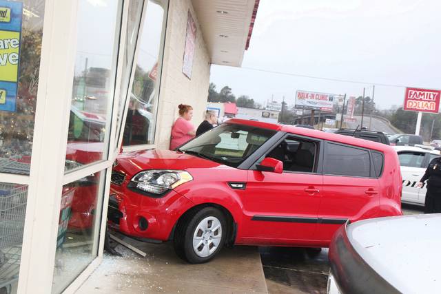 No injuries after car rams into All Care Pharmacy