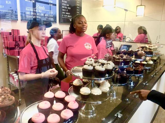 Local woman opens up international chain bakery at age 22