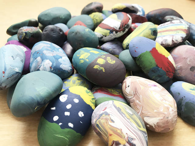 Boys and Girls Club conduct Painted Rock Project