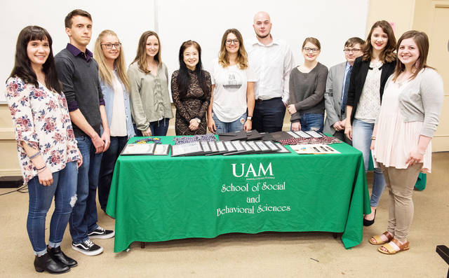 UAM psychology inductees