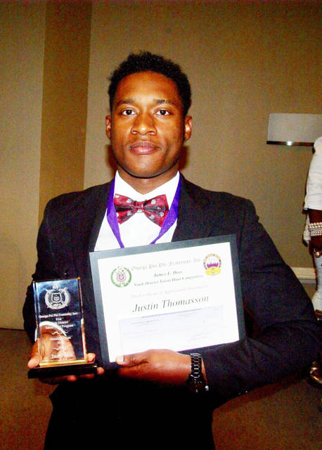 PBHS student wins awards in Omega Psi Phi Talent Hunt