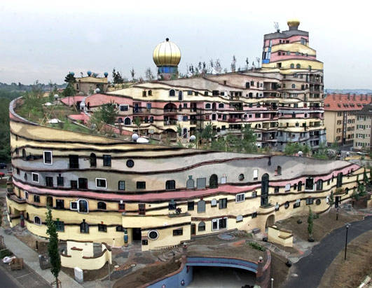 Sesame Club studies Waldspirale building in Germany
