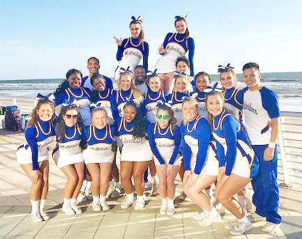 SAU Cheer team earns 1st spot in national finals