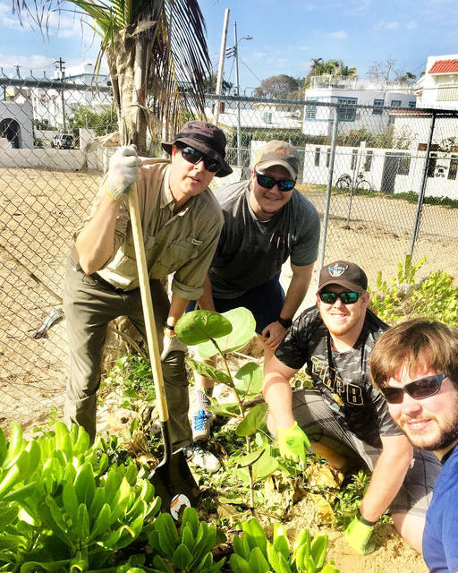 UAPB group helps restore hurricane-damaged beaches in Puerto Rico