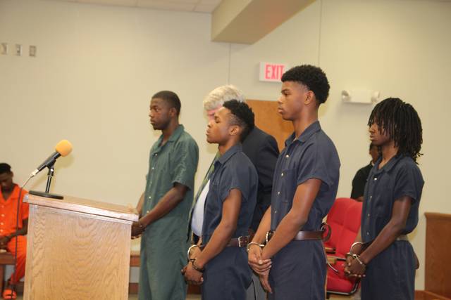 Third murder suspect, 3 juveniles in court on related incident