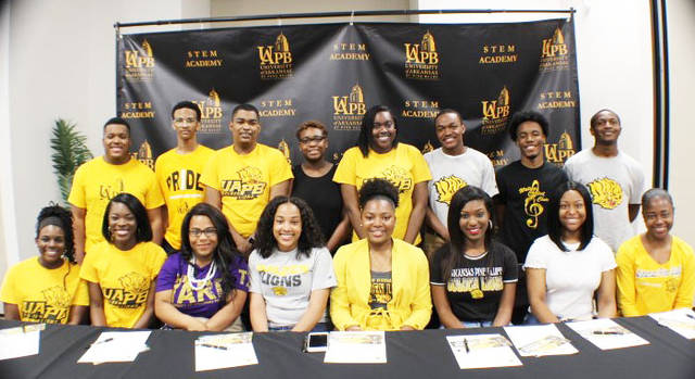 UAPB STEM program holds signing day