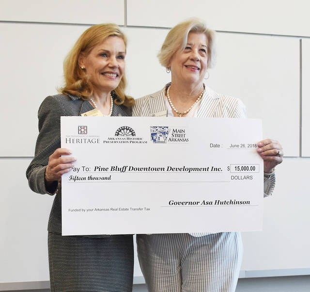 Pine Bluff Downtown Development among historic grant recipients