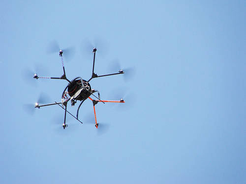 Drones in row crop production part Desha County event July 19