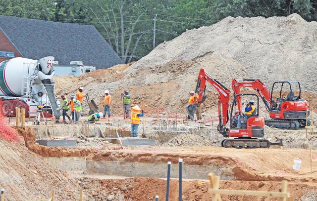 Work on city’s new Aquatics Center at steady pace