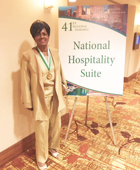 Josephine Bell becomes Platinum member of The Links