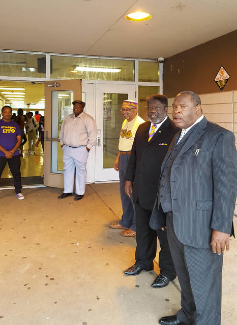 Fraternities, local pastors greet students