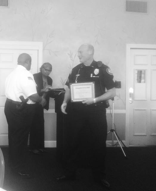Police officers cited for good work on duty
