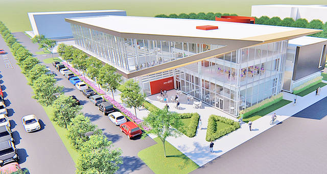Ground-breaking for new Pine Bluff library set