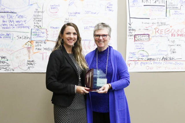 Chamber director receives New Professional Award