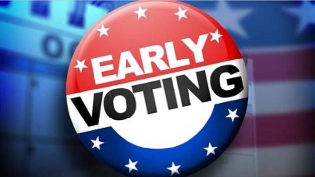 Early voting numbers total more than 3,500