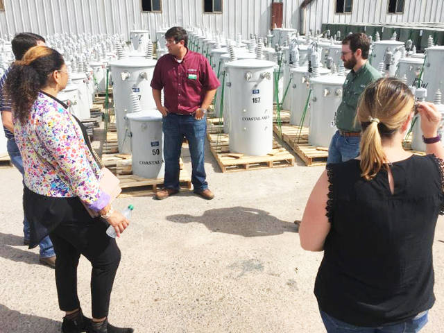 Leadership Pine Bluff tours Central Moloney