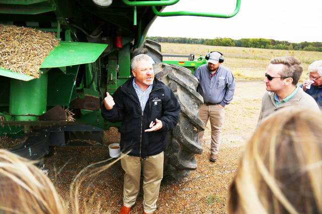 Arkansas congressional aides attend farm, research tour