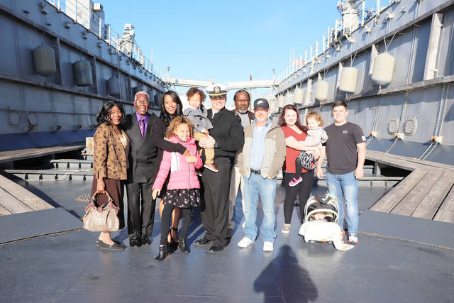 Pine Bluff native takes command of Navy’s oldest dry-dock