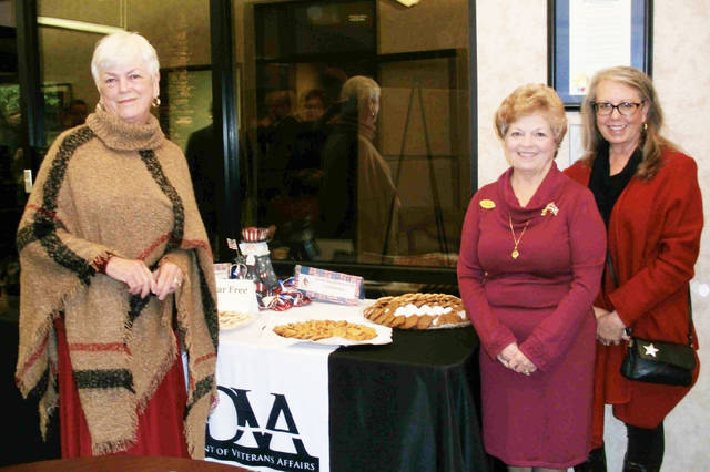 U.S.D. assists with check presentation, ADVA Cemetery ground breaking