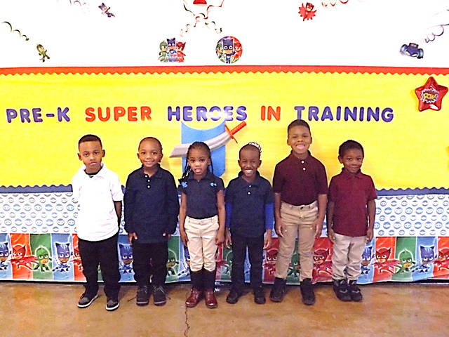 Forrest Park/Greenville Preschool honorees