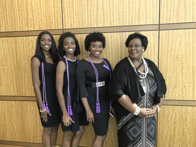 UAPB nursing students inducted into honor society