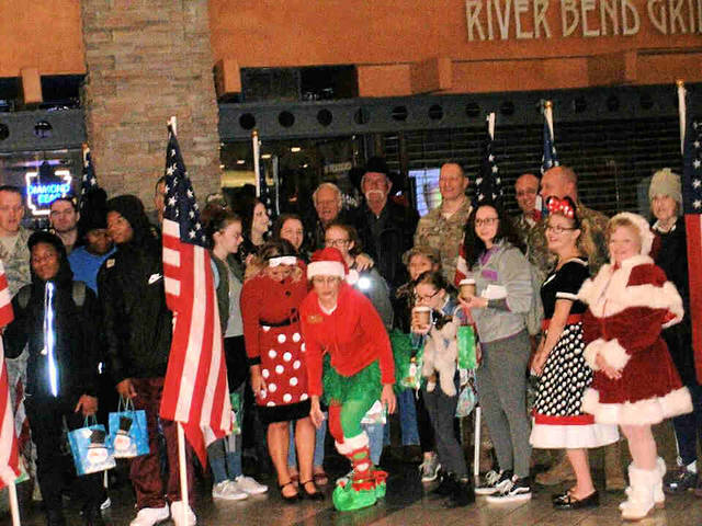 Locals assist Snowball Express for kids