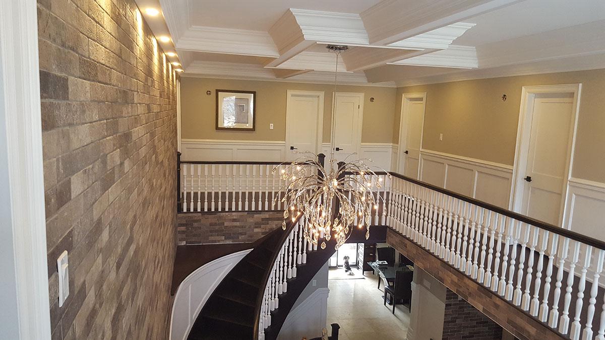 Coffered ceilings offer out-of-the-box style