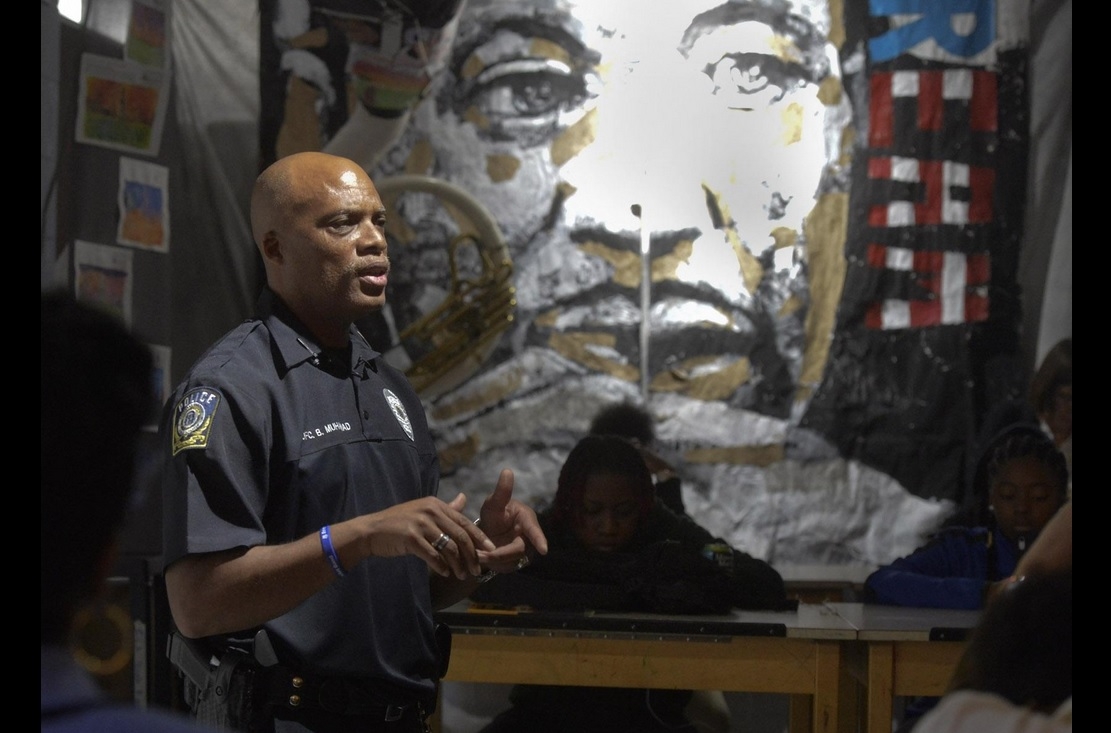 Georgia high school’s resource officer doubles as poet