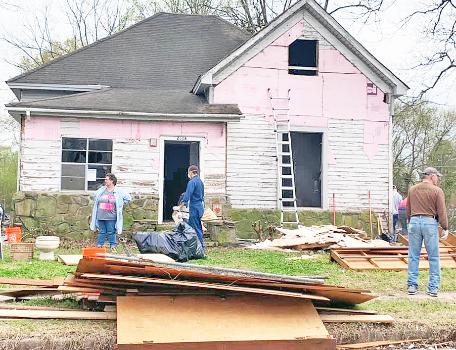 Local pastor helping to rebuild Pine Bluff