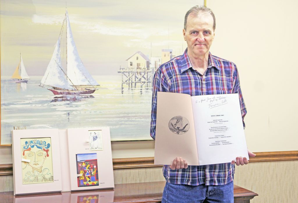 Art world door opens for PB man