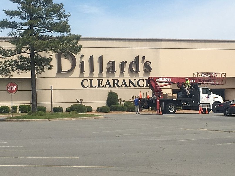 Dillard's transitioning into clearance center Northwest Arkansas