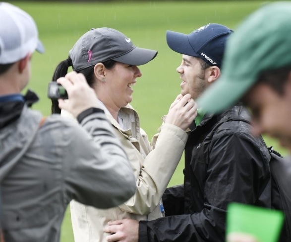Meet the couple who got engaged on the Masters golf course