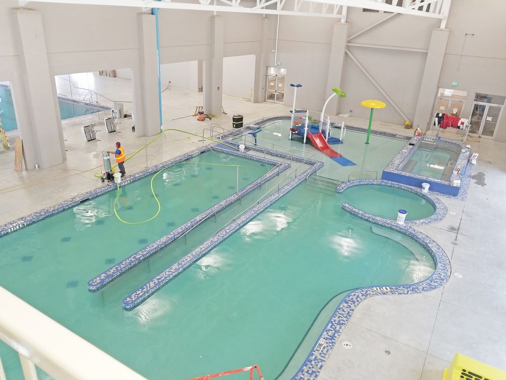 PB’s aquatics center set to open in June