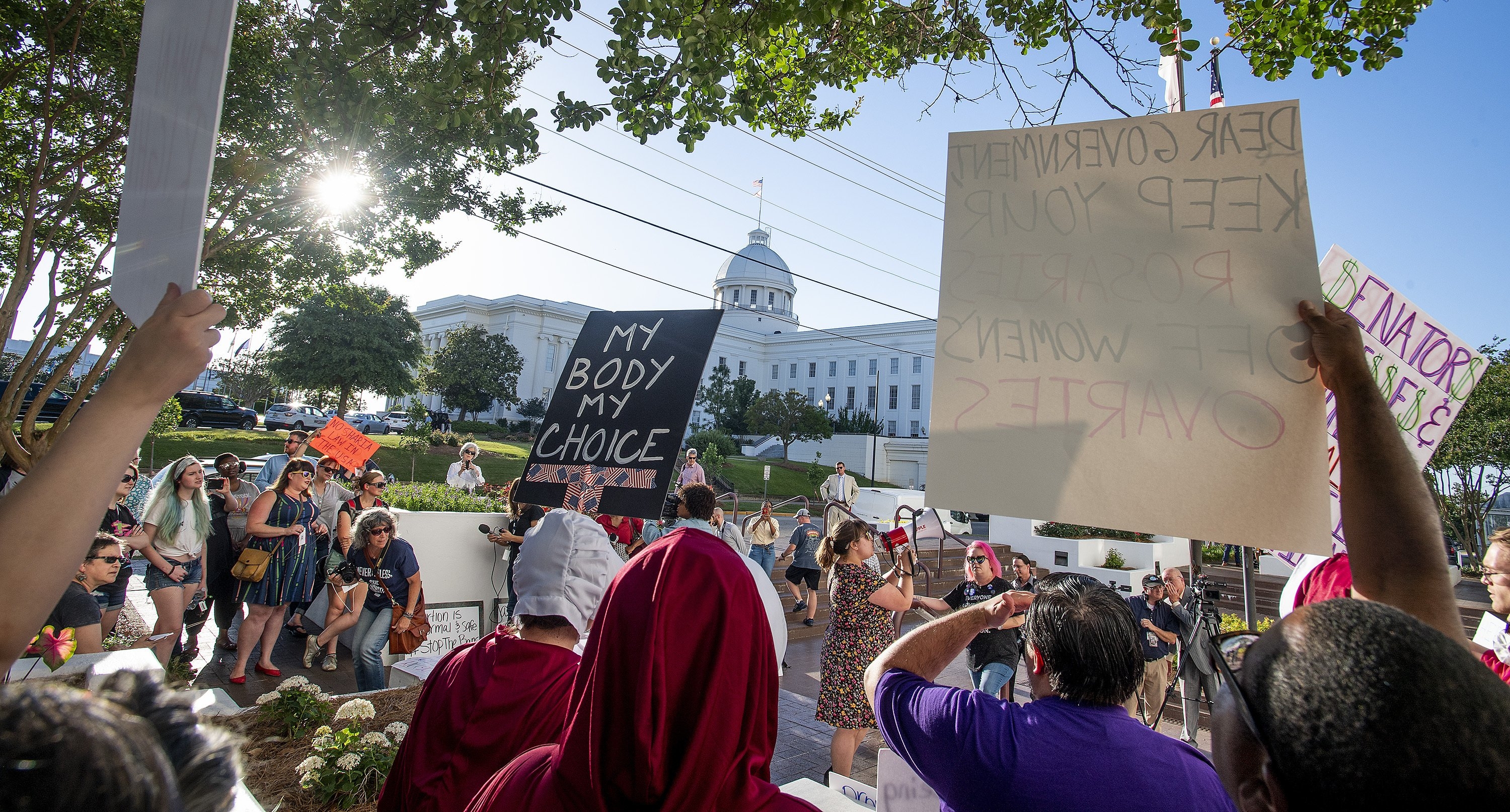 Texas city ponders boycotting Alabama over controversial abortion law