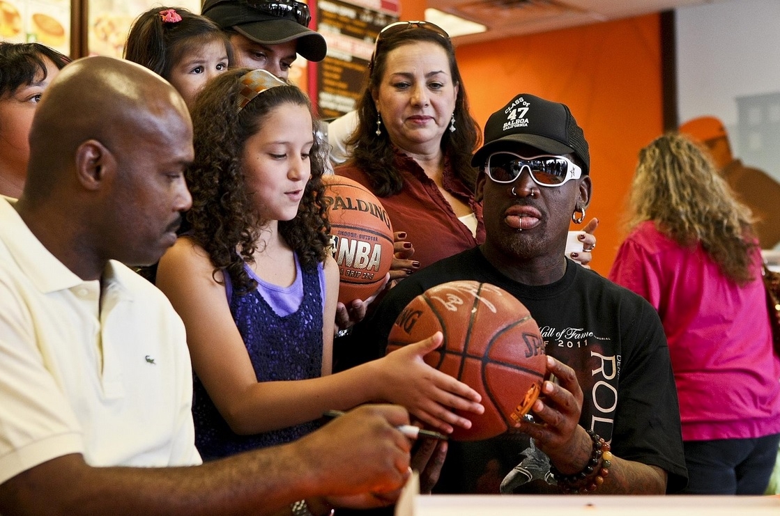 Dennis Rodman accused of slapping man during party, Florida police say