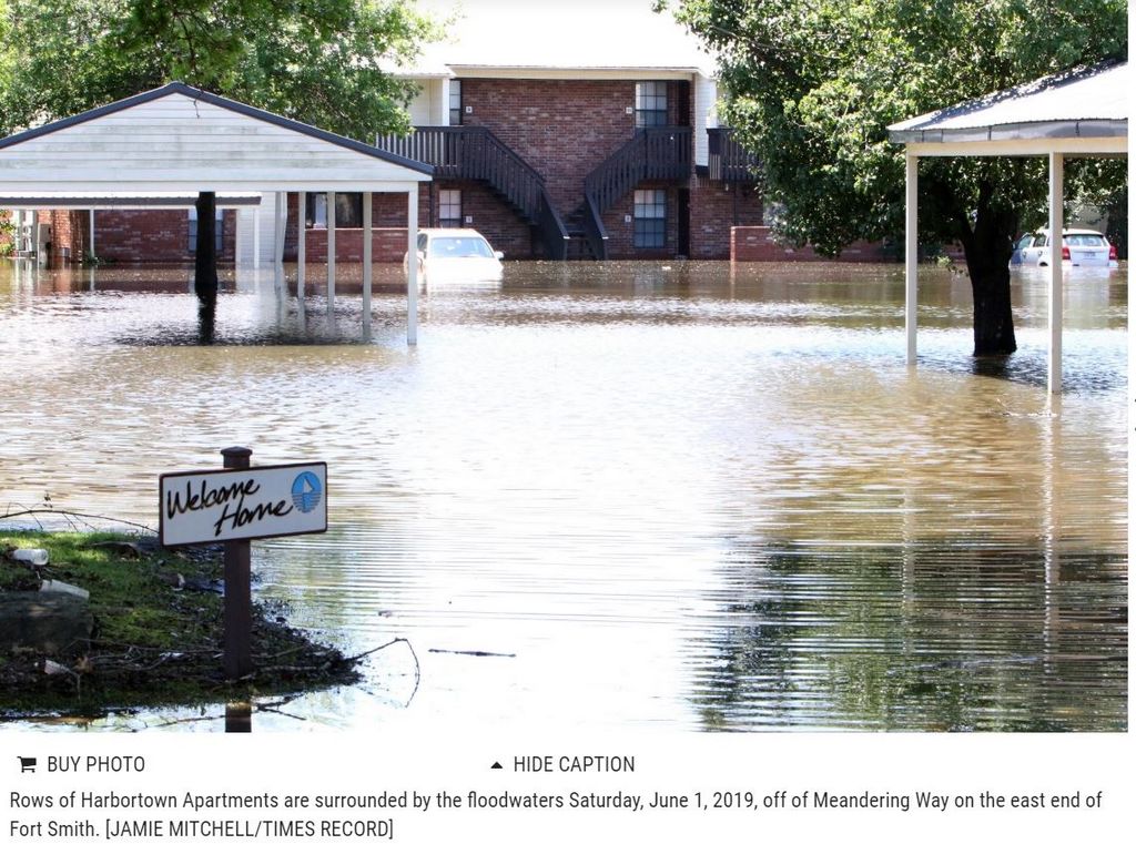 Flooding impact huge upstream of PB