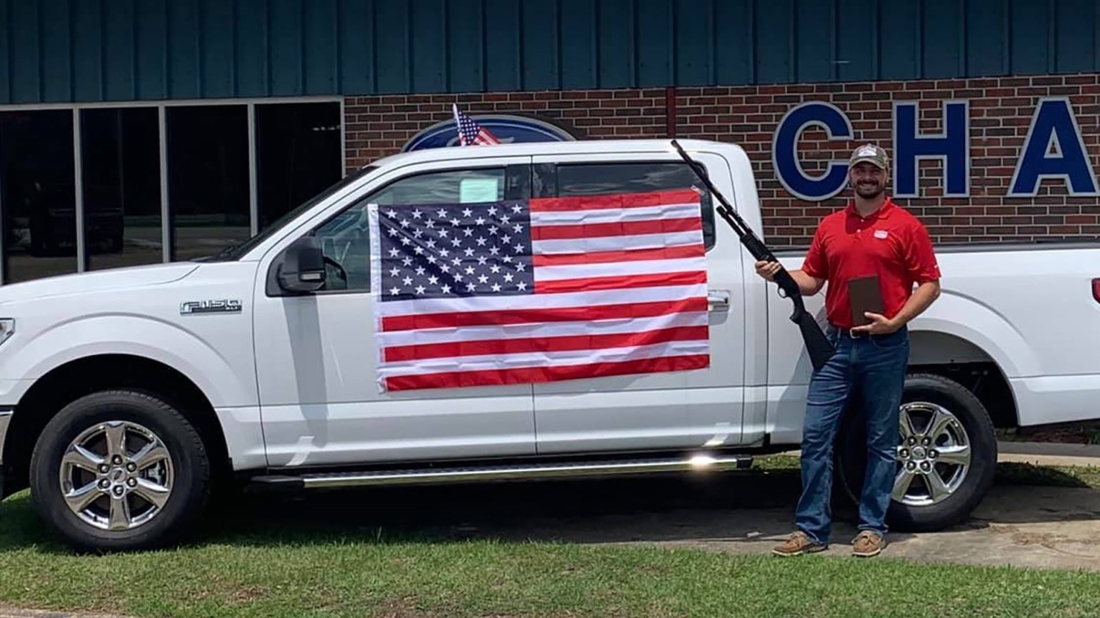 Alabama car dealer wanted to give away shotguns, bibles, flags for July 4th. Ford said no.