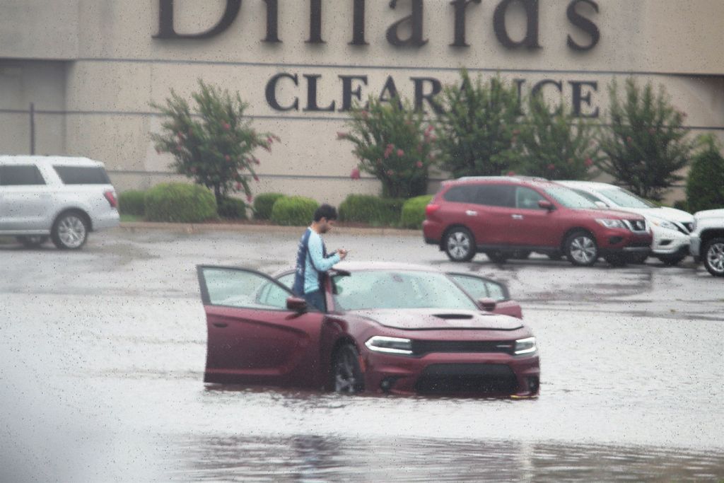 Barry remnants inundate southern Arkansas