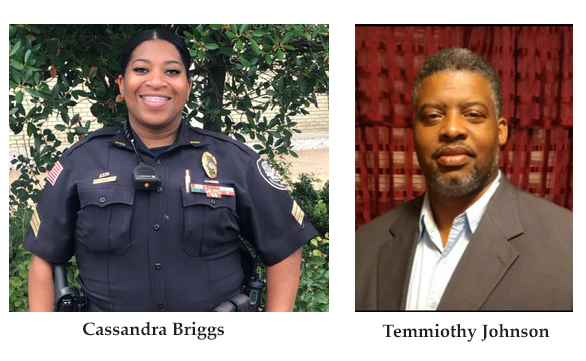 PBPD promotes Briggs, Johnson
