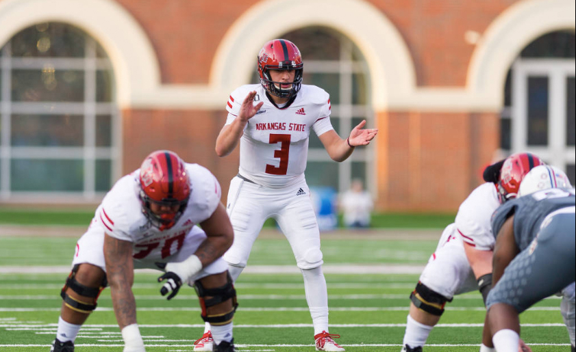 Layne Hatcher leads Arkansas State in debut 50-43 over Troy
