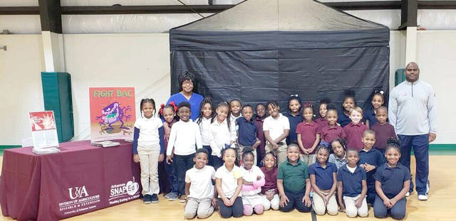 Pine Bluff area students learn about hand washing at Germ City