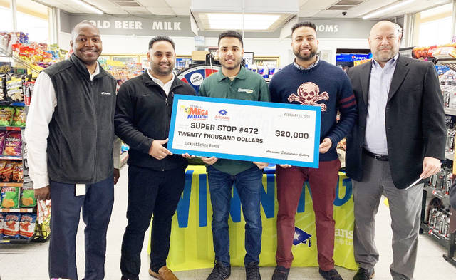 PB store receives $20,000 after selling $2 million lottery ticket