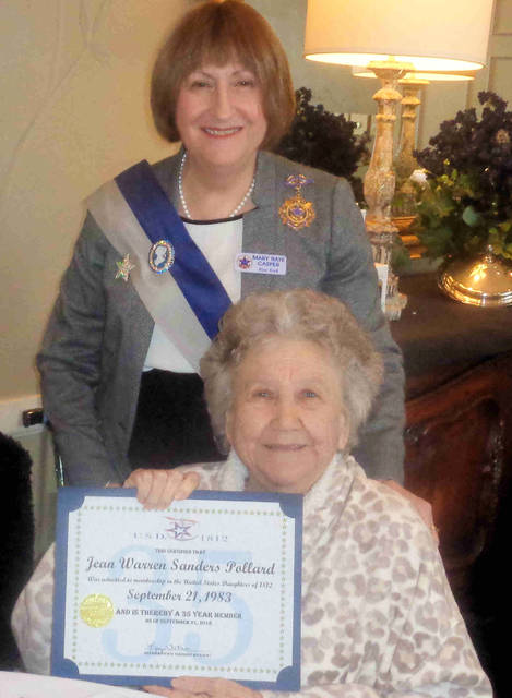 U.S.D. honors local member for 35 years of service