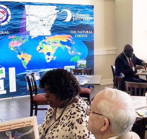Economic Development Side: River info served up, along with barbecue