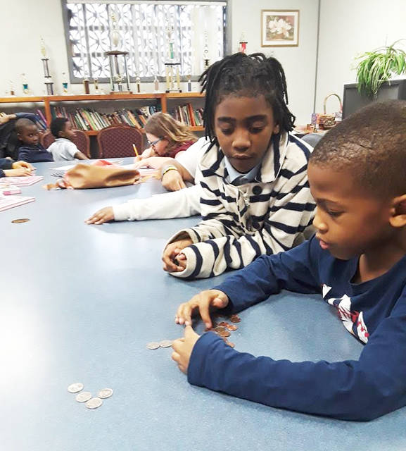 Counting up dollars