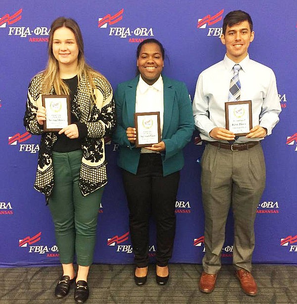 White Hall FBLA winners eye nationals