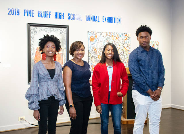 Pine Bluff High School Art Exhibition showcases young talent