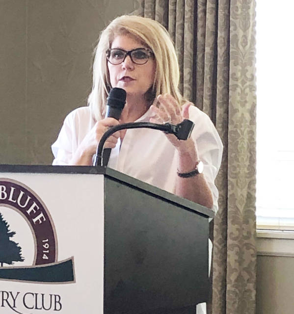 Bess Jenkins Club hears about business, massage therapy