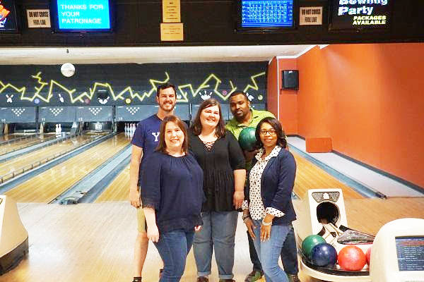Young Professionals bowl it out